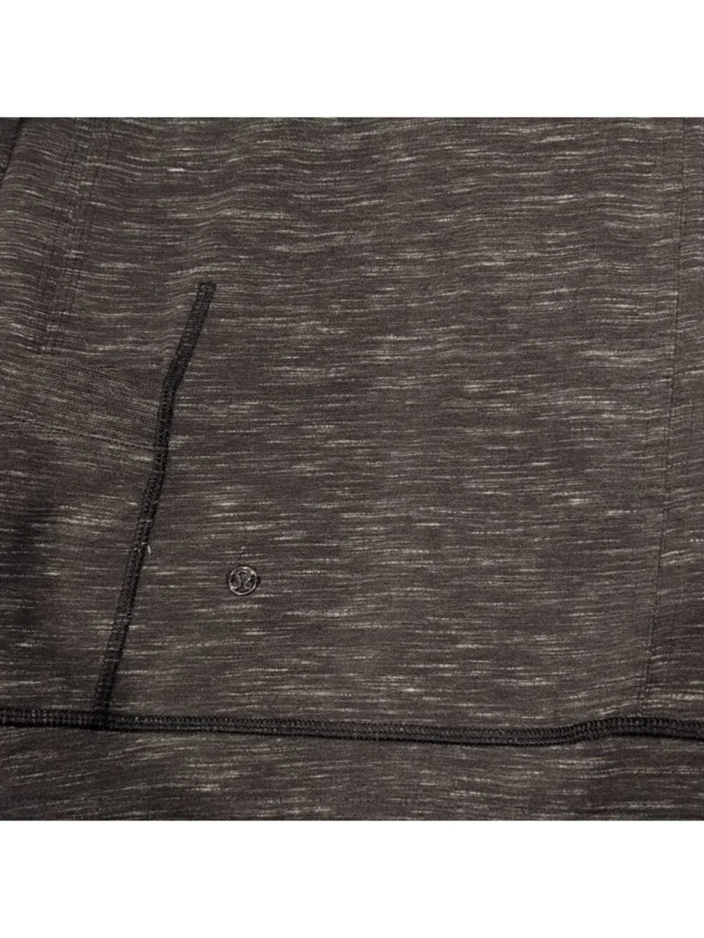 Lululemon Find Your Centre Wrap Heathered Marled Black / Black